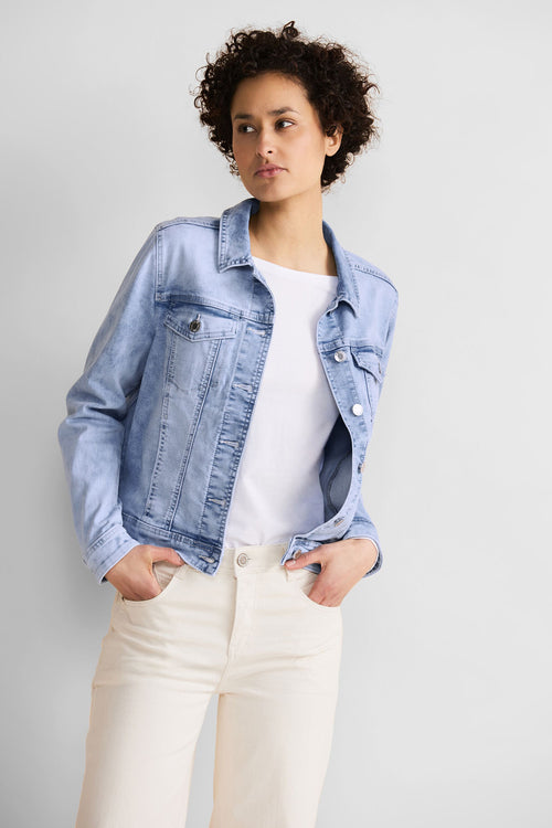 Jeansjas MID BLUE DENIM - STREET ONE