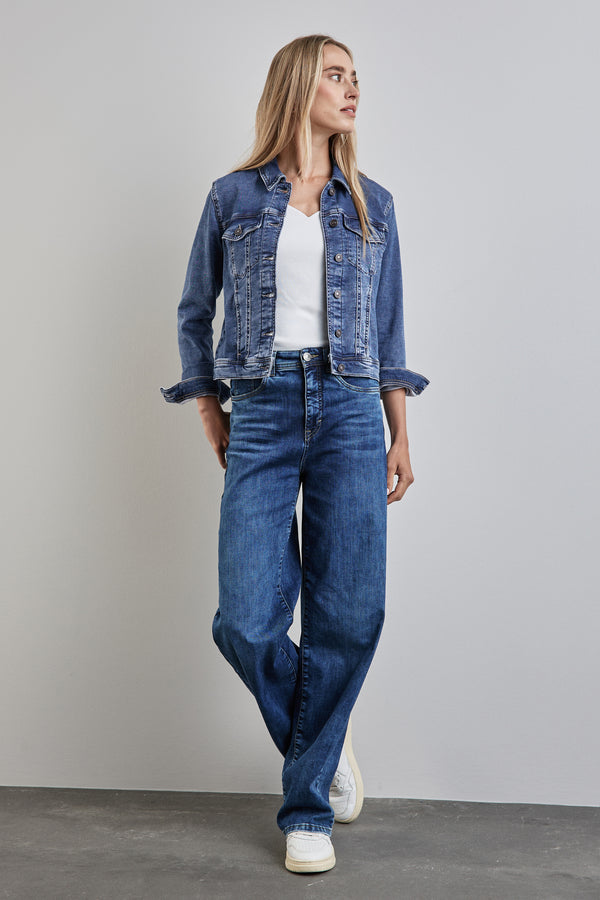 Veste denim MID BLUE DENIM - STREET ONE