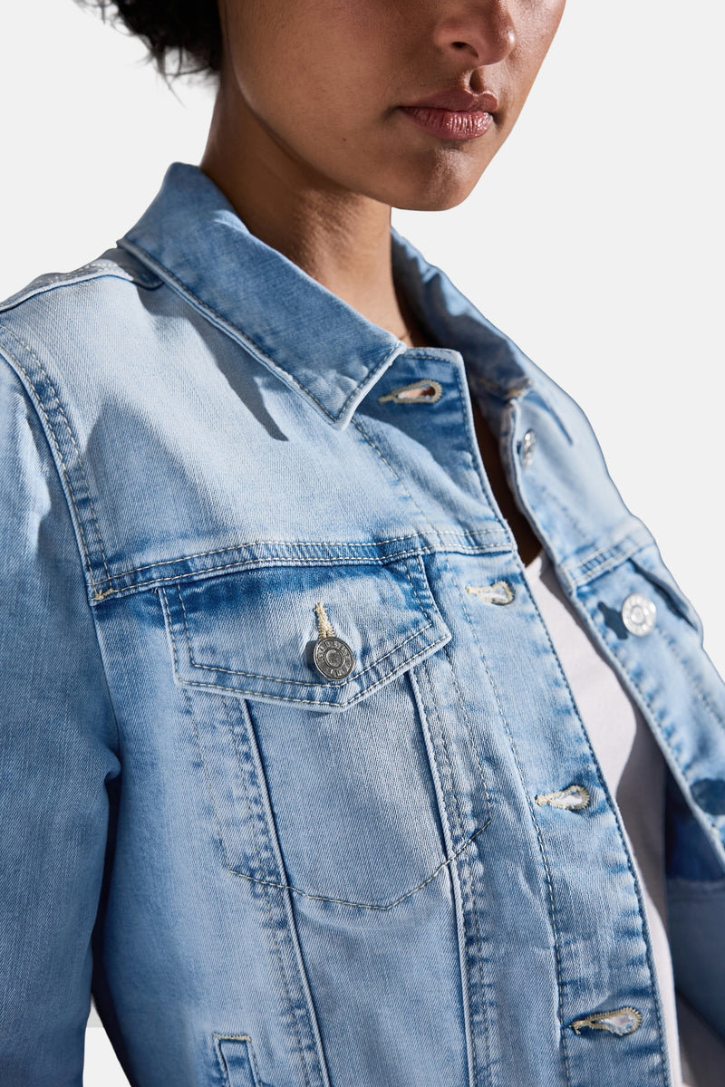 Jeansjas - light blue denim
