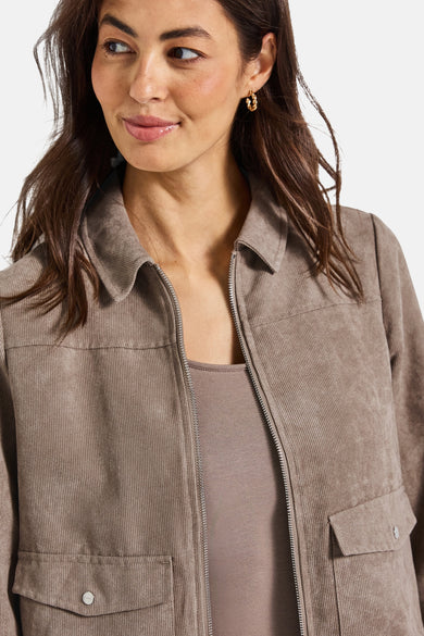 Korte jas bruin - STREET ONE