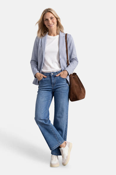 Blazer bleu - STREET ONE