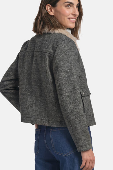 Dames tops jas casual bleu - STREET ONE