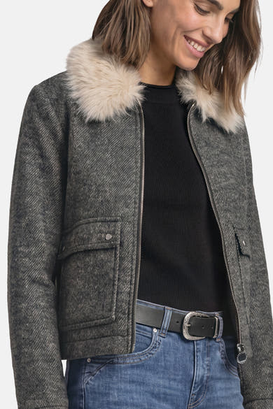 Dames tops jas casual bleu - STREET ONE