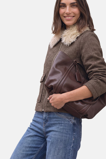 Veste courte brun - STREET ONE