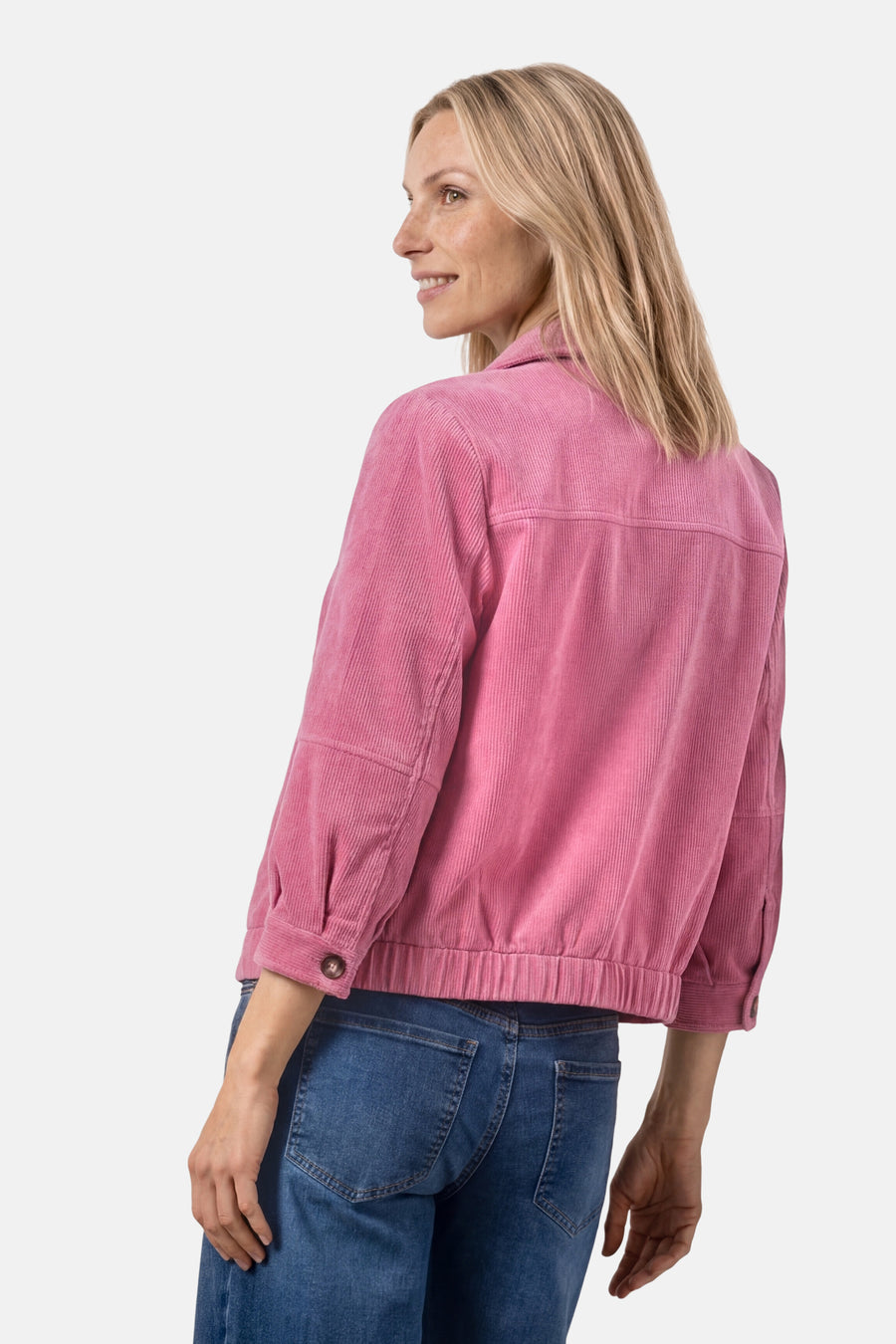 Dames tops jas overshirt rose - STREET ONE