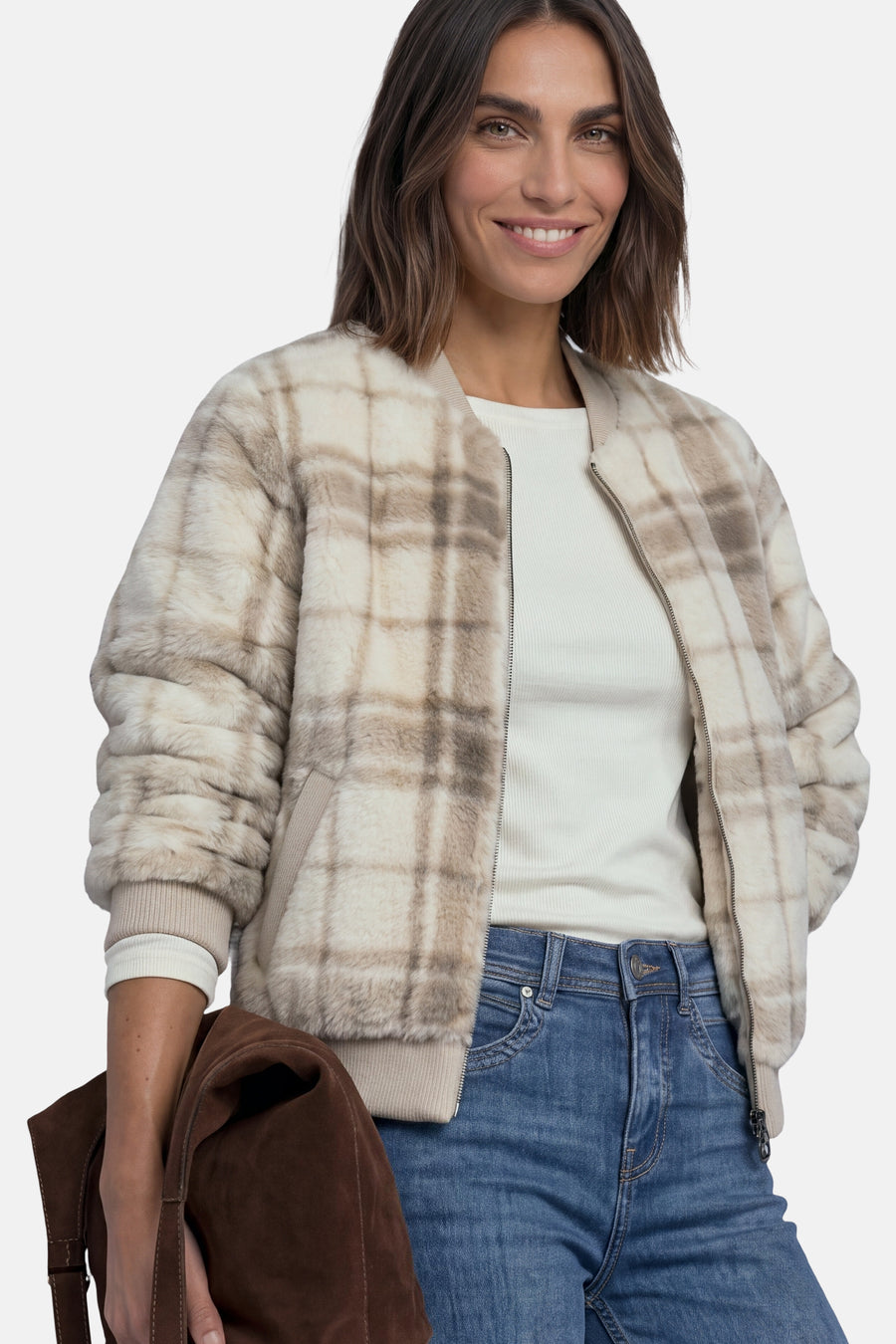 Dames tops jas bomber multicolor - STREET ONE