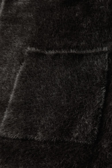 Bruine nepbontvest van STREET ONE, met een opgestikte zak.