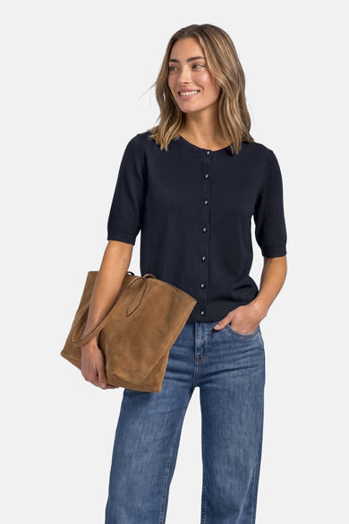 Cardigan bleu - STREET ONE