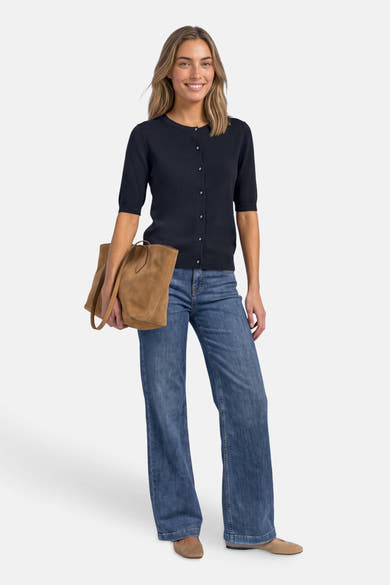Cardigan bleu - STREET ONE