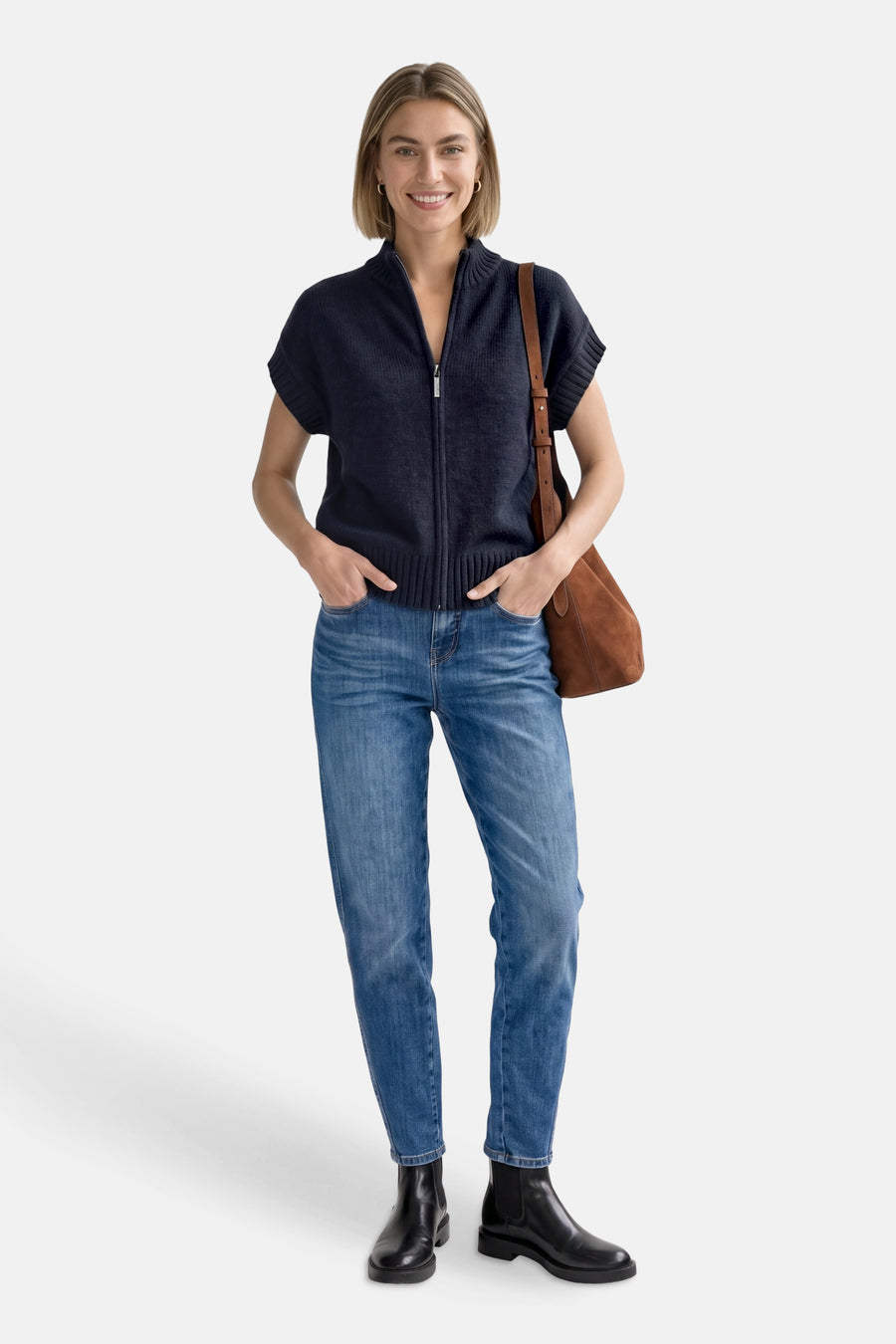 Cardigan blauw - STREET ONE