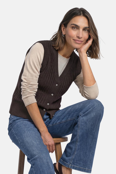 Cardigan bruin - STREET ONE