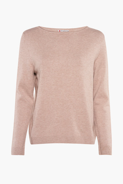 Pull col rond Beige - STREET ONE