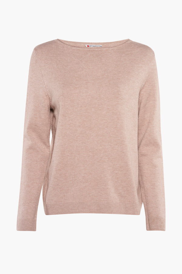Pull col rond Beige - STREET ONE