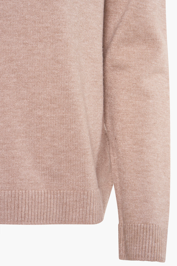 Pull col rond Beige - STREET ONE