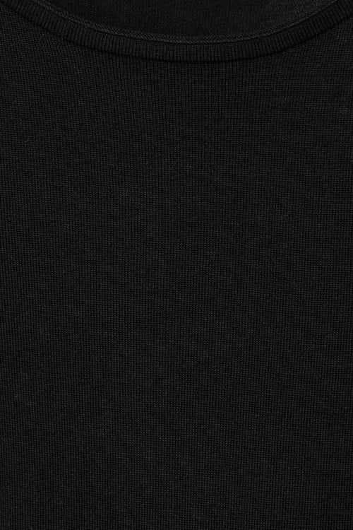 Pull à col rond - noir