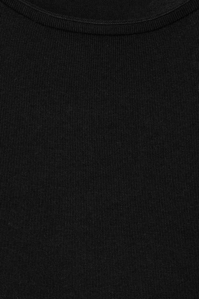Pull col rond Noir - STREET ONE