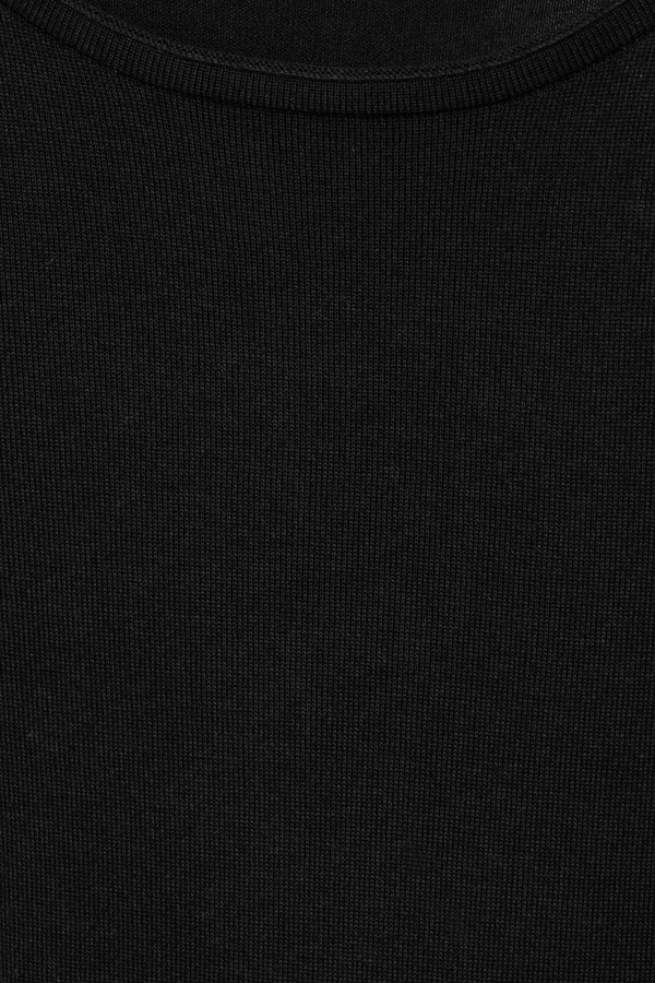 Pull col rond Noir - STREET ONE
