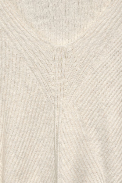 Pull col V Beige - STREET ONE