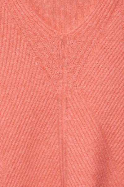 Trui met V-hals Oranje - STREET ONE