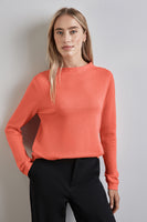 Pull col rond Orange - STREET ONE