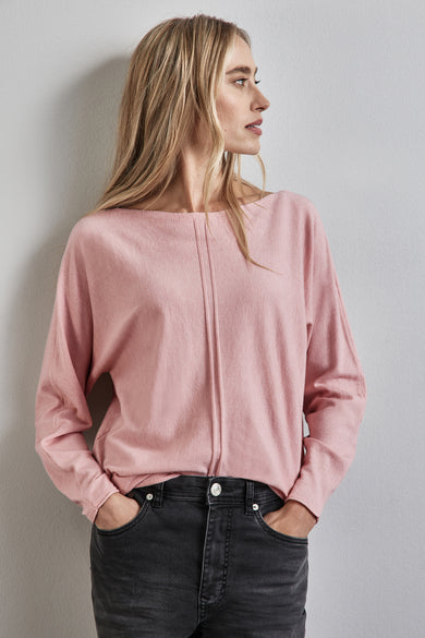 Trui met ronde hals Roze - STREET ONE
