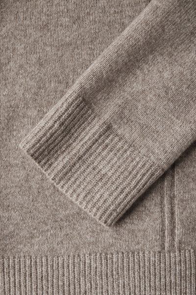 Pull col montant Beige - STREET ONE