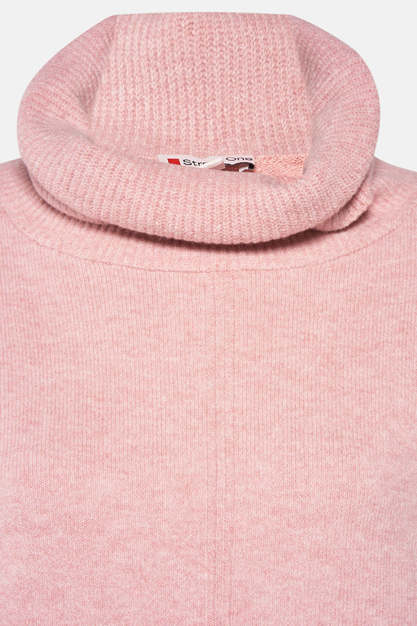 Pull col montant Rose - STREET ONE