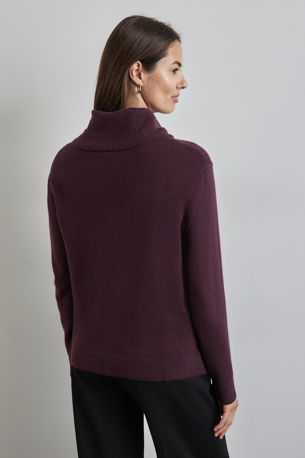 Pull col montant Rouge - STREET ONE