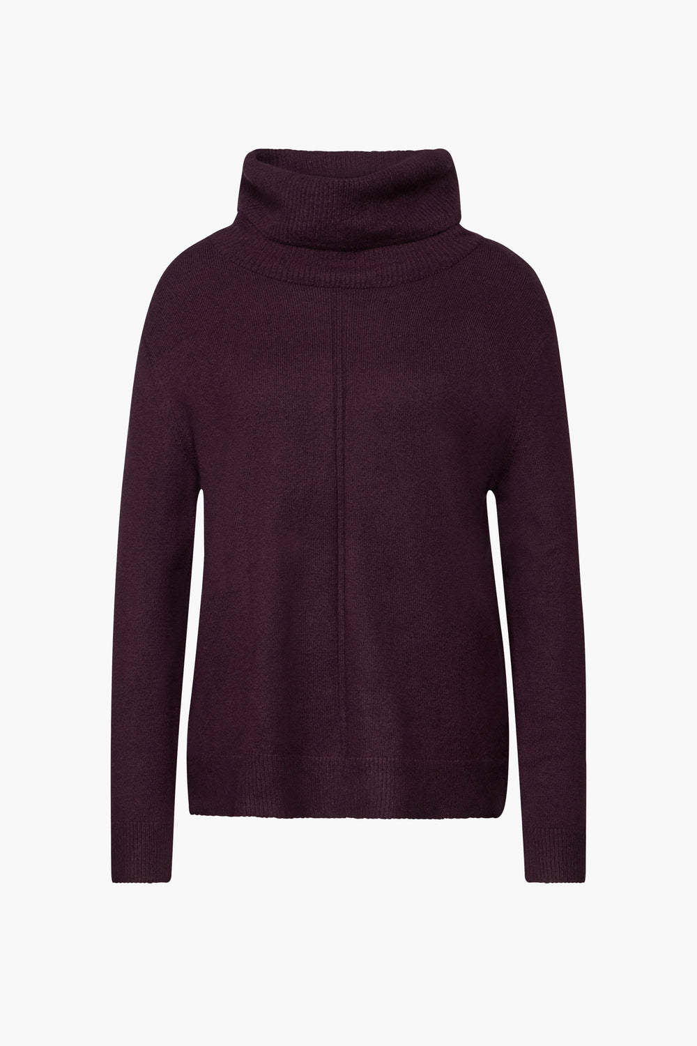 Pull col montant Rouge - STREET ONE