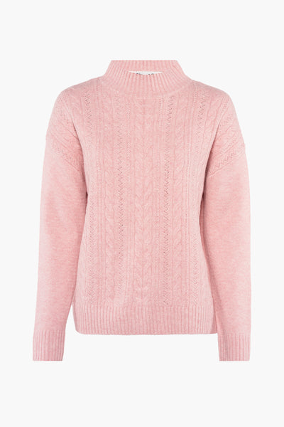 Trui met ronde hals Roze - STREET ONE
