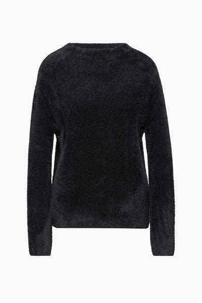 Pull col rond Noir - STREET ONE