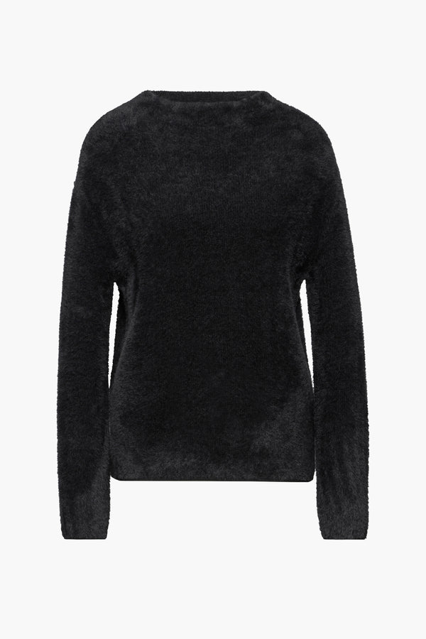 Pull col rond Noir - STREET ONE