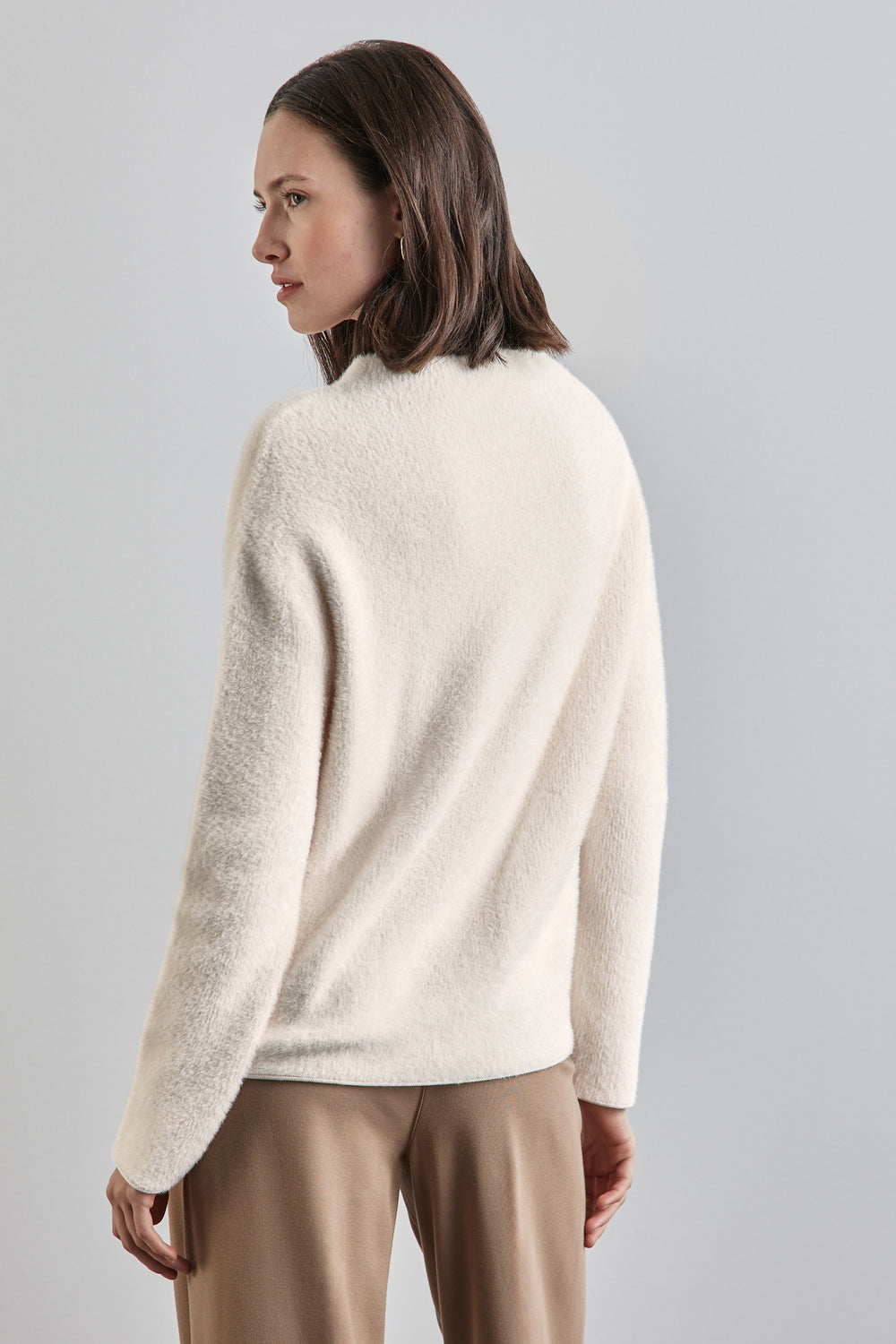 Pull col rond Écru - STREET ONE