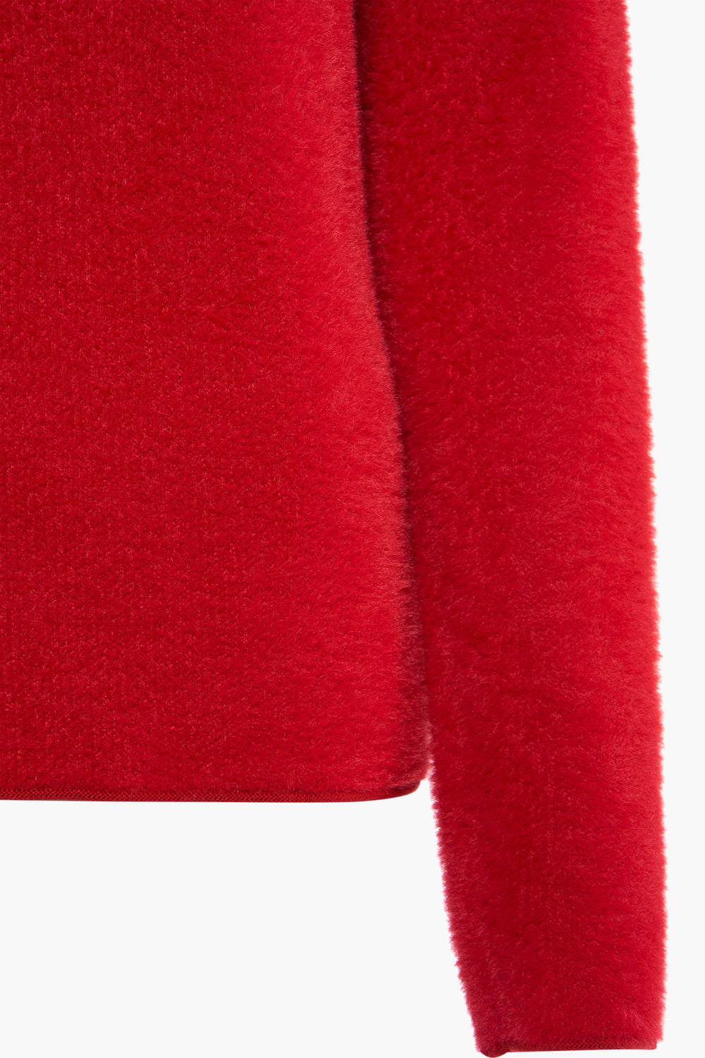 Pull col rond Rouge - STREET ONE
