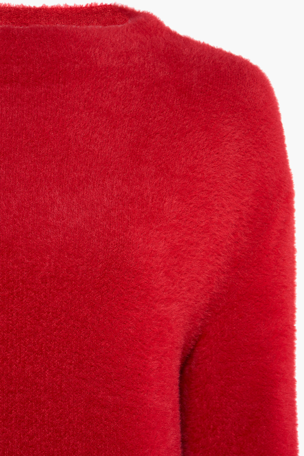 Pull col rond Rouge - STREET ONE