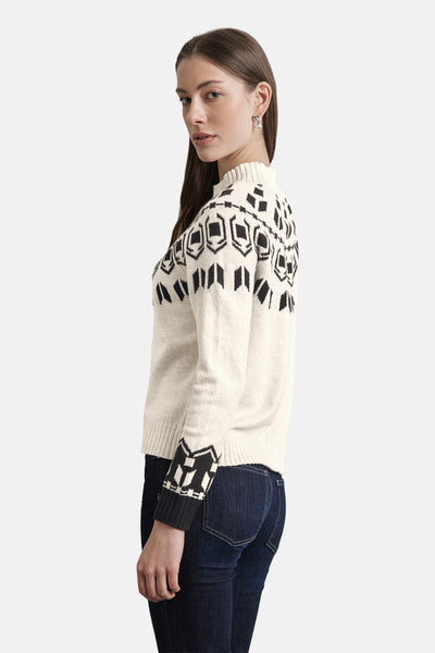 Pull col rond Écru - STREET ONE