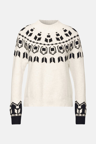 Pull col rond Écru - STREET ONE