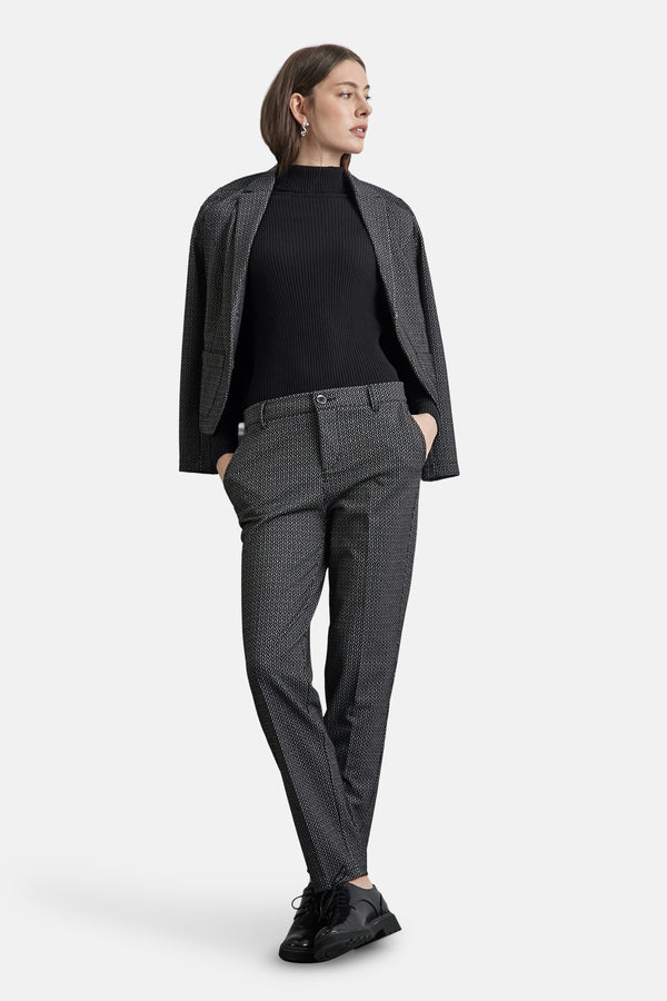 Pull col montant Noir - STREET ONE