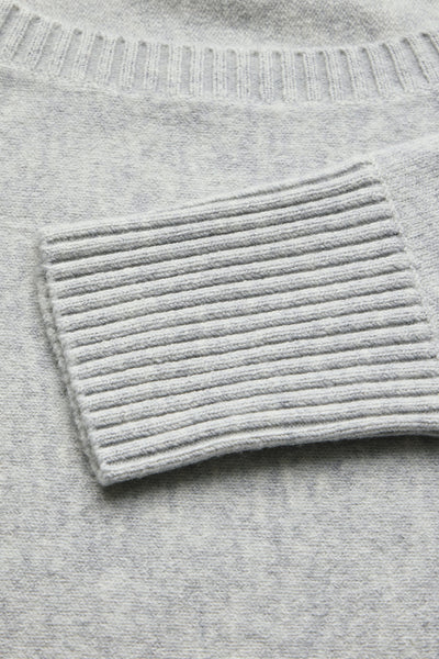 Trui met ronde hals Grijs - STREET ONE
