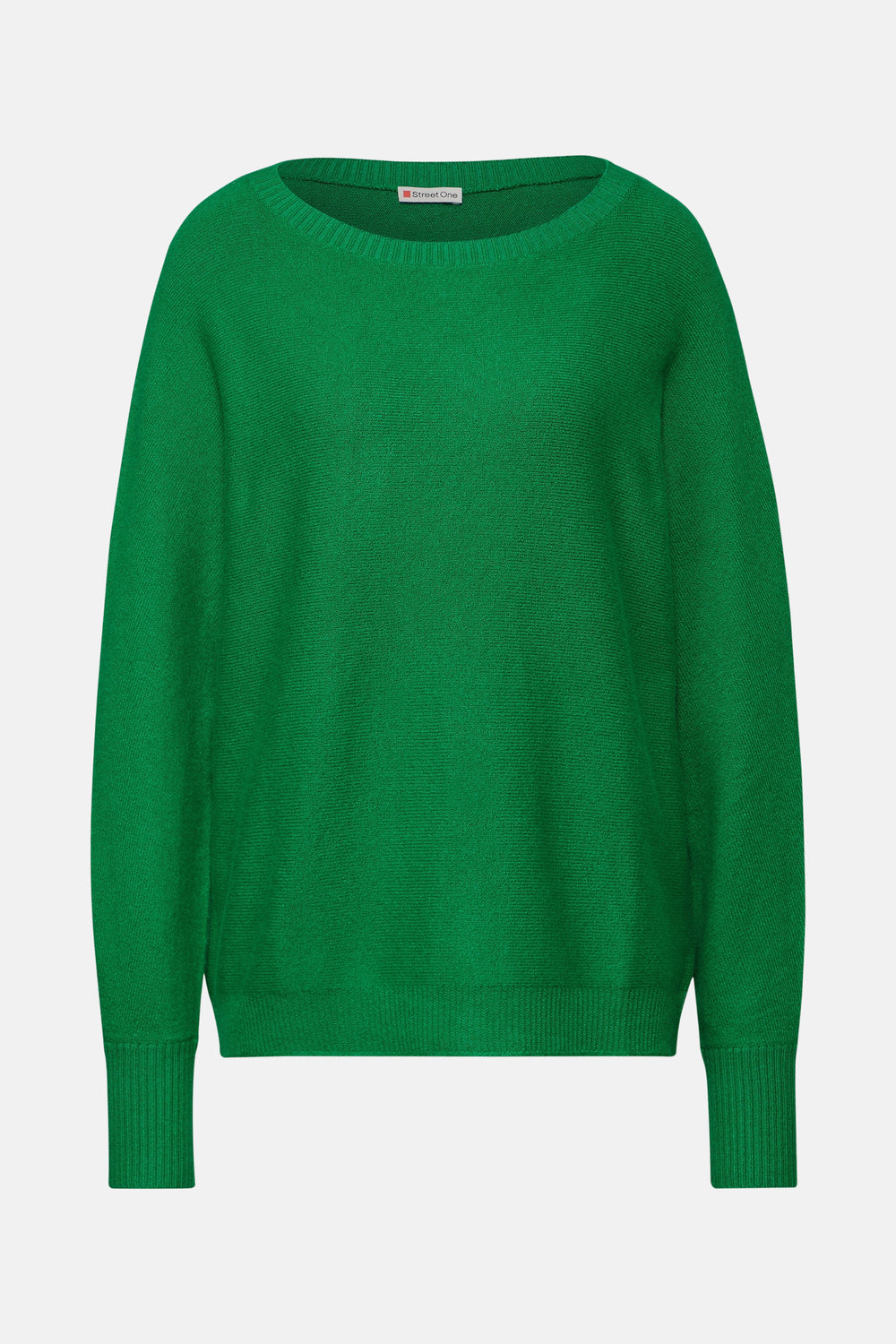 Trui met ronde hals Groen - STREET ONE