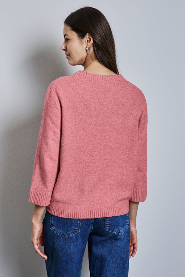 Pull col rond Rose - STREET ONE