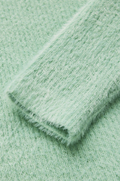 Pull col rond VERT - STREET ONE