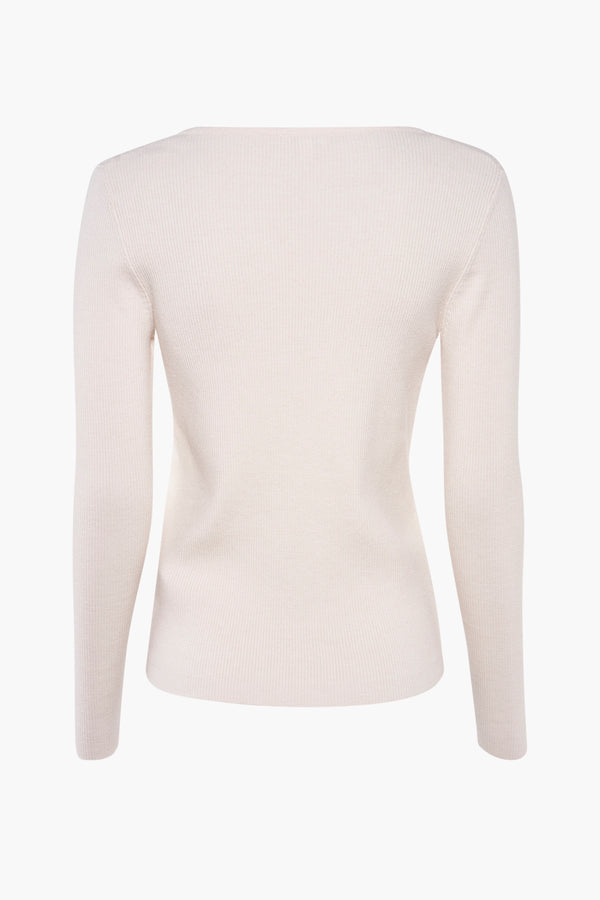 Pull col rond Beige - STREET ONE