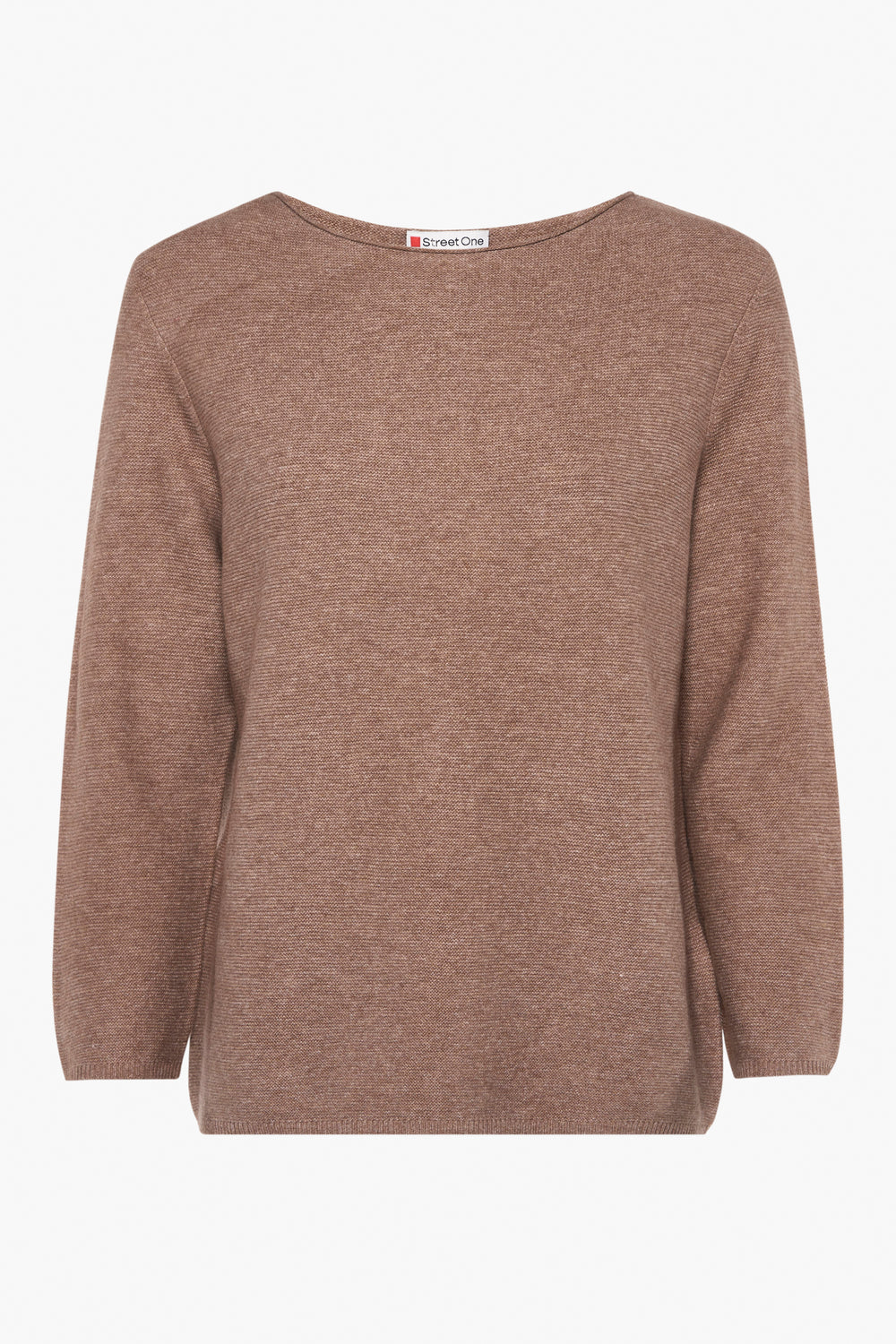 Pull col rond Beige - STREET ONE