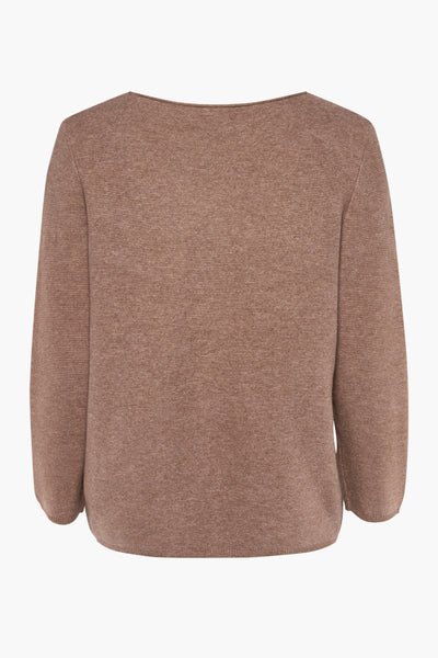 Pull col rond Beige - STREET ONE