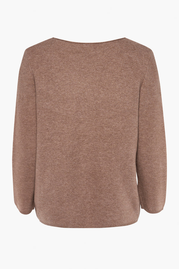 Pull col rond Beige - STREET ONE