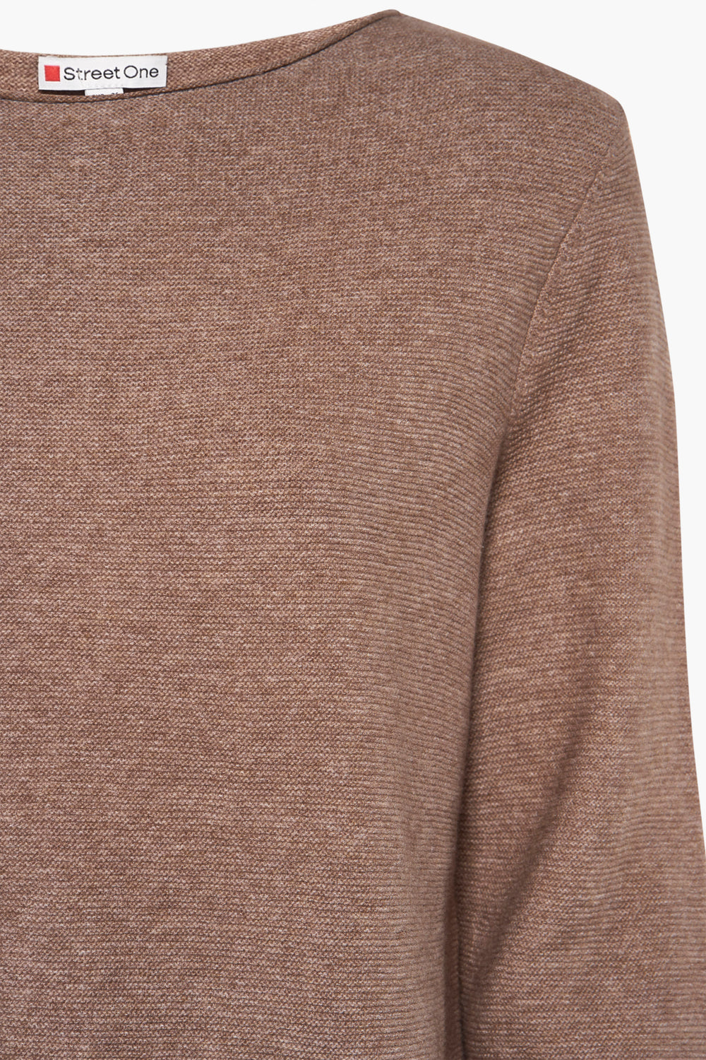 Pull col rond Beige - STREET ONE