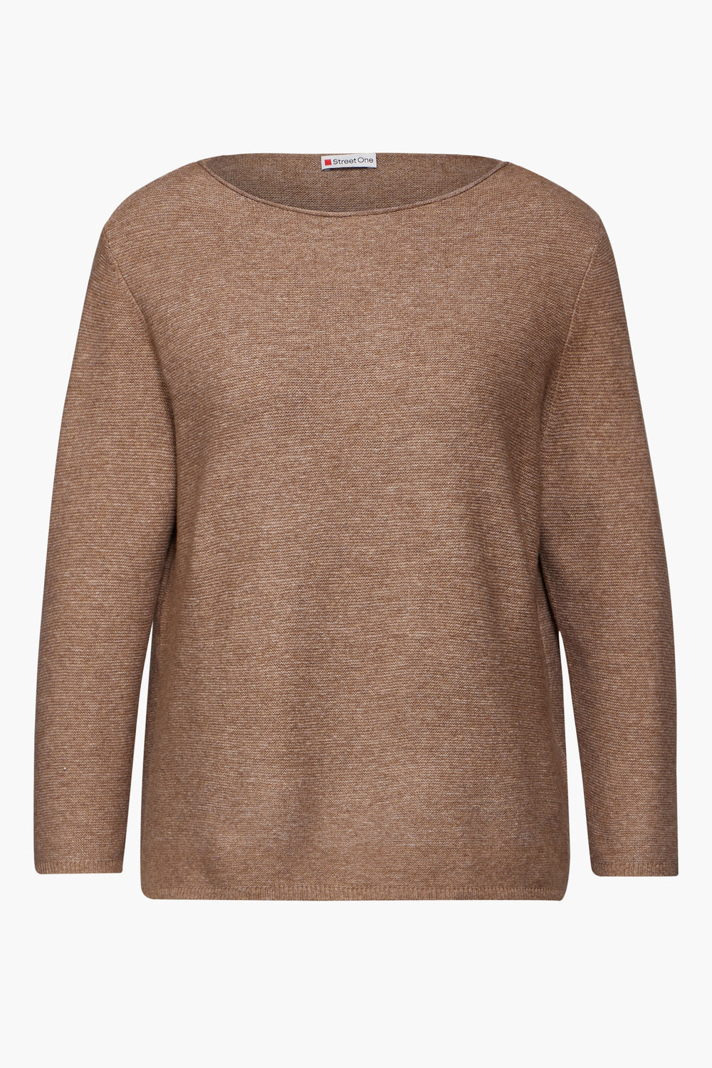 Pull col rond Beige - STREET ONE