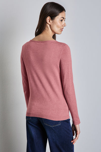 Pull col rond Rose - STREET ONE