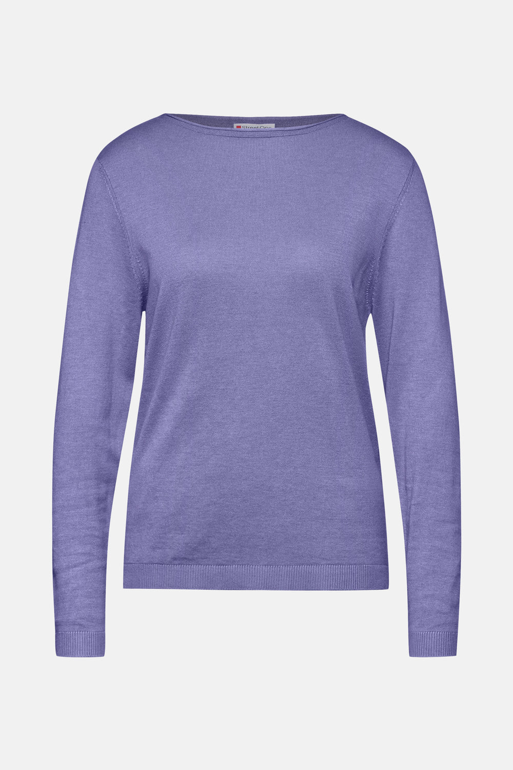 Pull col rond Mauve - STREET ONE
